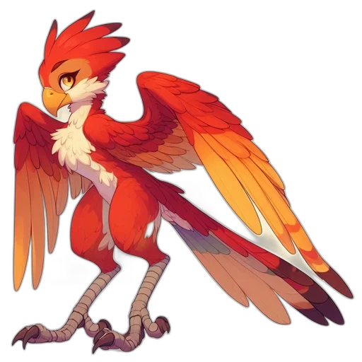 staff, dragon, animal, concept art transparent PNG cut-out