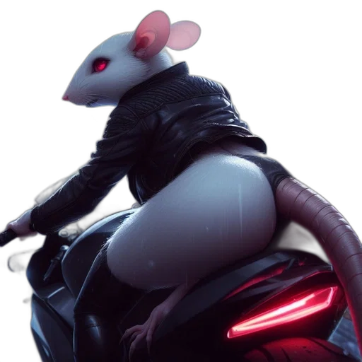 jacket, animal, cyberpunk, concept art transparent PNG cut-out