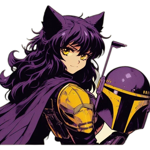 mask, staff, weapon, anime transparent PNG cut-out