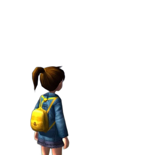 jacket, dress, staff, robot transparent PNG cut-out