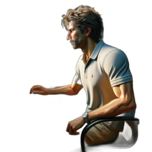 staff, furniture, face, hair transparent PNG cut-out