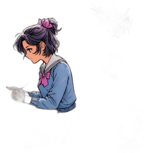 jacket, staff, jewelry, weapon transparent PNG cut-out