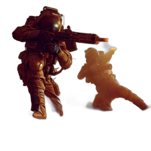 weapon, robot, creature, animal transparent PNG cut-out
