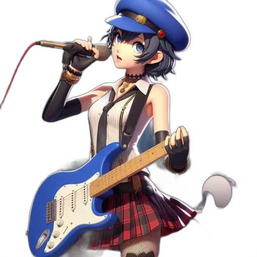 weapon, hat, staff, dress transparent PNG cut-out