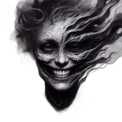 mask, face, creature, hair transparent PNG cut-out