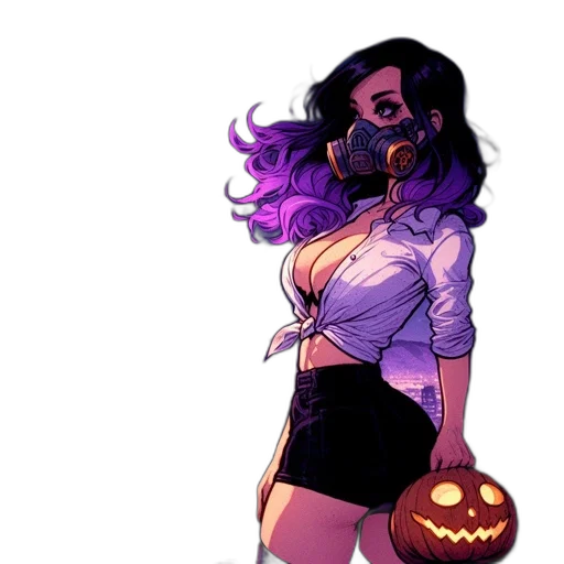 dress, comic book art, concept art, cartoon transparent PNG cut-out