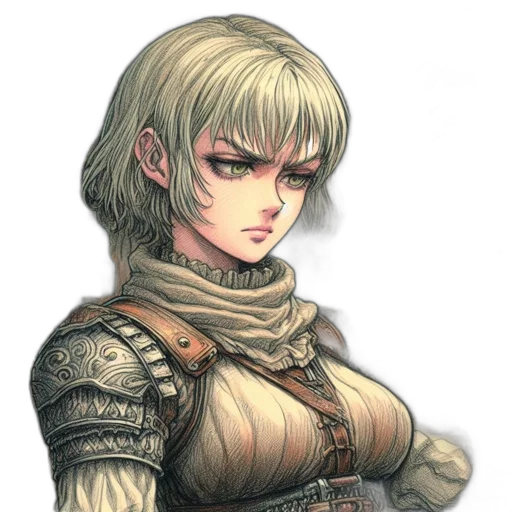 face, sword, staff, weapon transparent PNG cut-out