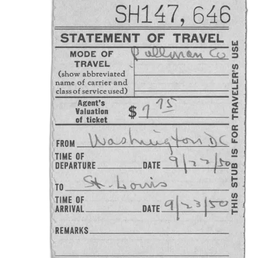staff, vintage, train, ticket transparent PNG cut-out