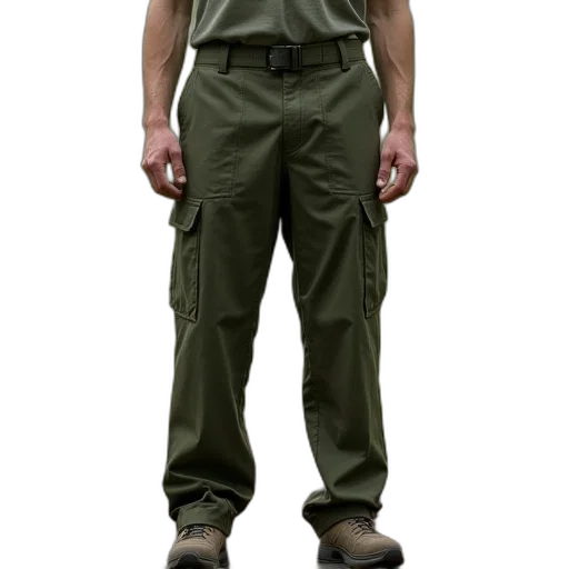 jacket, staff, weapon, 3d render transparent PNG cut-out