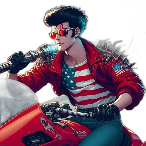 jacket, comic book art, concept art, cartoon transparent PNG cut-out