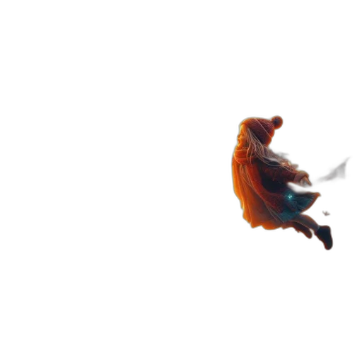 animal, dragon, creature, hair transparent PNG cut-out