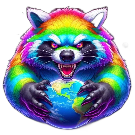 creature, animal, staff, jacket transparent PNG cut-out