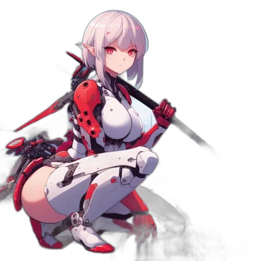 weapon, robot, sword, dragon transparent PNG cut-out