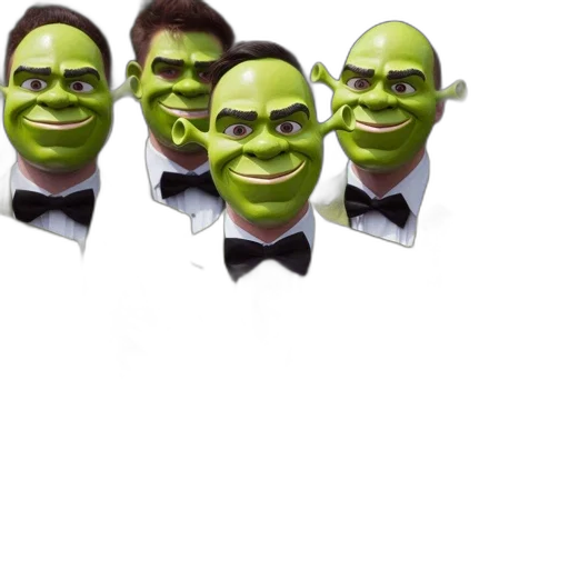mask, face, 3d render, concept art transparent PNG cut-out