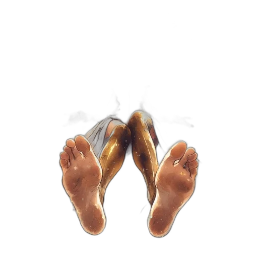 shoes, mask, face, hair transparent PNG cut-out