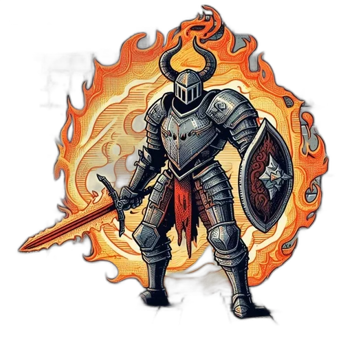 sword, dragon, fantasy art, concept art transparent PNG cut-out
