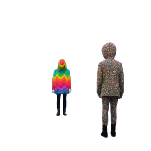 jacket, robot, hat, creature transparent PNG cut-out