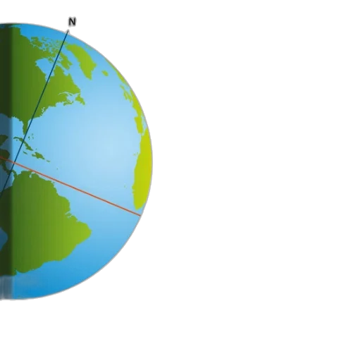 3d render, illustration, showing, earth transparent PNG cut-out