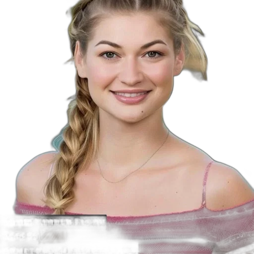 hair, face, crown, staff transparent PNG cut-out