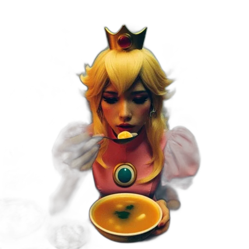 crown, food, mask, face transparent PNG cut-out