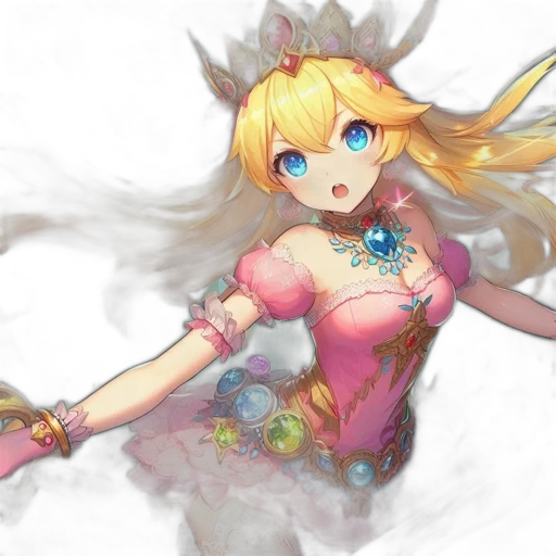 dress, staff, dragon, weapon transparent PNG cut-out