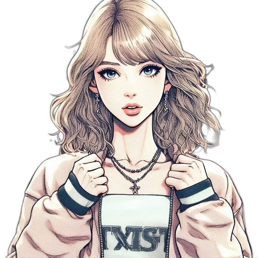 jacket, dress, face, hair transparent PNG cut-out