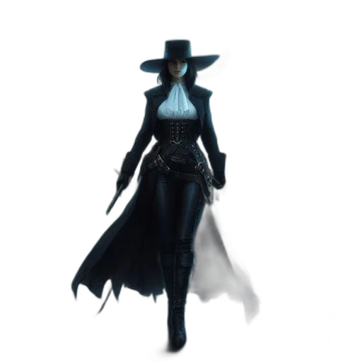 hat, staff, dress, mask transparent PNG cut-out