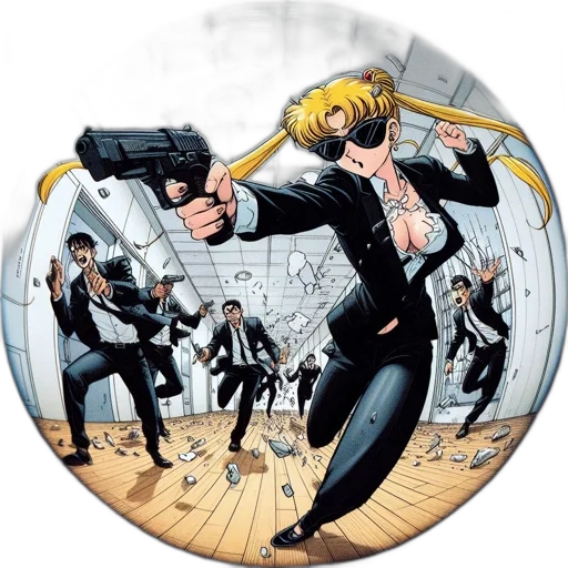 weapon, comic book art, concept art, cartoon transparent PNG cut-out