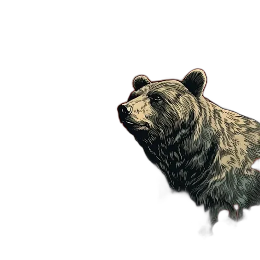 animal, creature, concept art, 3d render transparent PNG cut-out