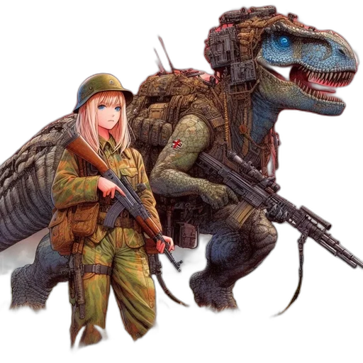 dragon, weapon, creature, animal transparent PNG cut-out