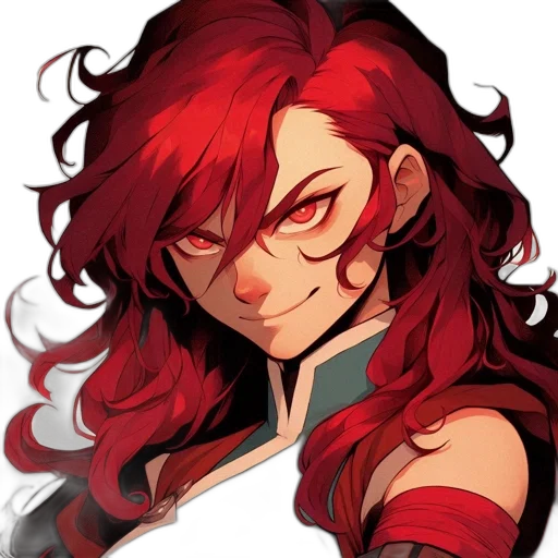 face, hair, staff, pixel art transparent PNG cut-out