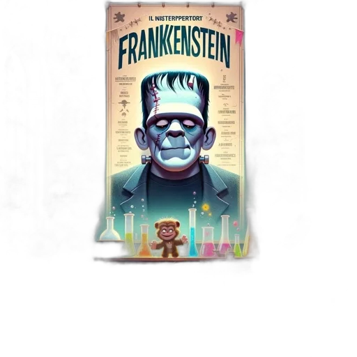 bottle, concept art, comic book art, pixel art transparent PNG cut-out
