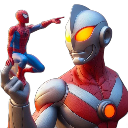 concept art, 3d render, comic book art, fantasy art transparent PNG cut-out