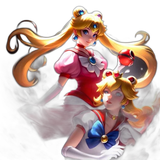 staff, dress, crown, concept art transparent PNG cut-out