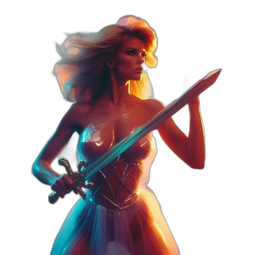 weapon, sword, staff, dress transparent PNG cut-out