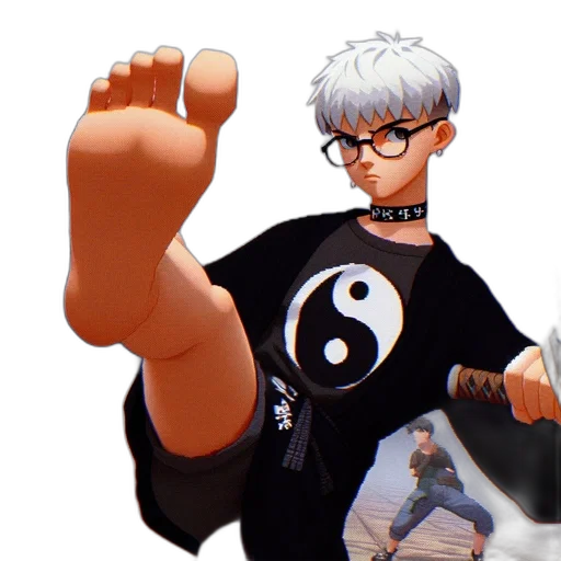 weapon, shoes, concept art, anime transparent PNG cut-out