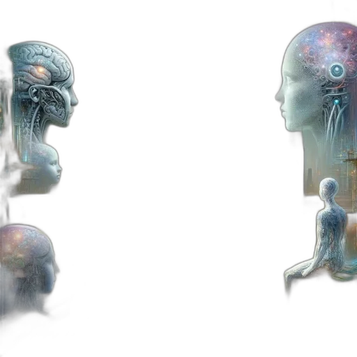 robot, creature, mask, face transparent PNG cut-out