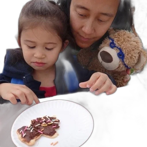 child, adult, sit, table transparent PNG cut-out