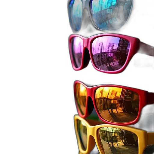 3d render, neon, colorful, variety transparent PNG cut-out