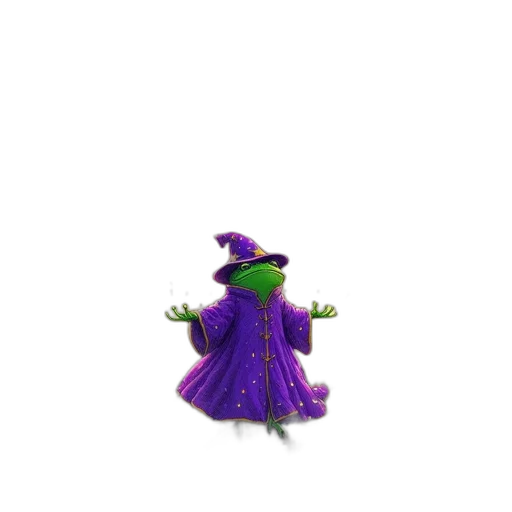 dragon, creature, hat, dress transparent PNG cut-out