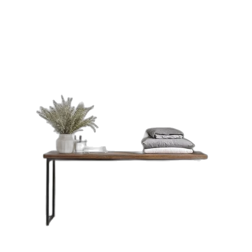 furniture, staff, 3d render, earth tones transparent PNG cut-out