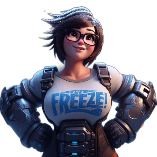 jacket, face, robot, weapon transparent PNG cut-out