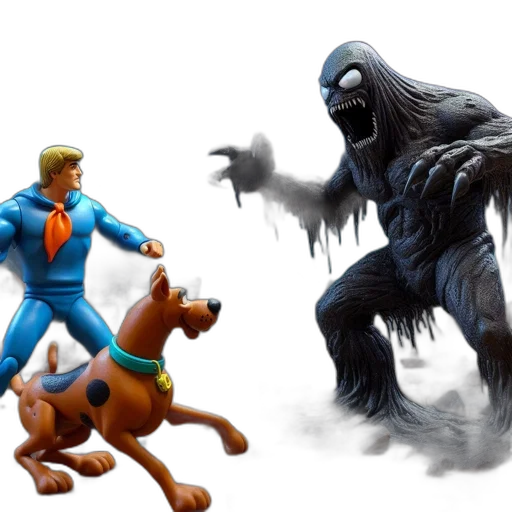 creature, concept art, 3d render, comic book art transparent PNG cut-out