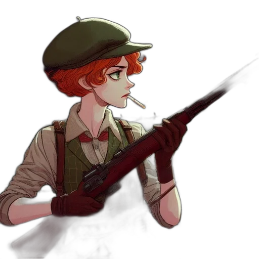 weapon, staff, hat, concept art transparent PNG cut-out
