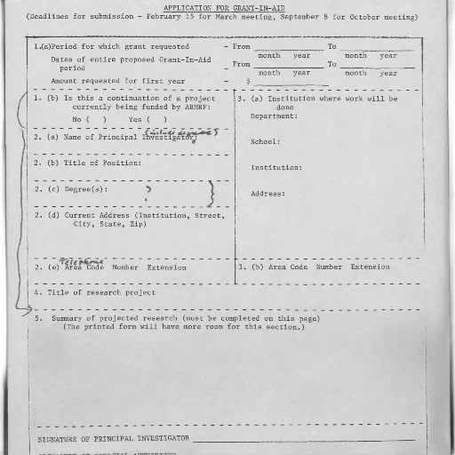 document, titled, application, grant-in-aid transparent PNG cut-out
