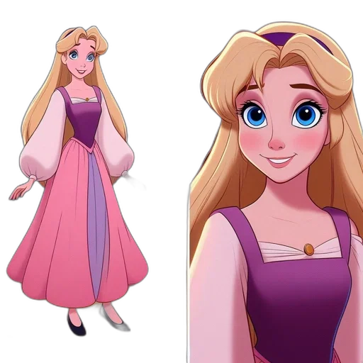 dress, crown, concept art, cartoon transparent PNG cut-out