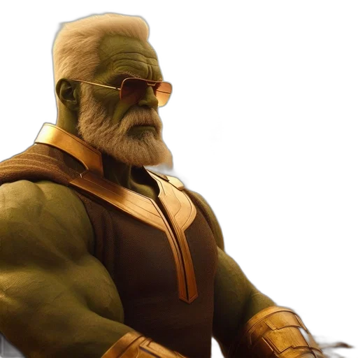 3d render, concept art, comic book art, earth tones transparent PNG cut-out
