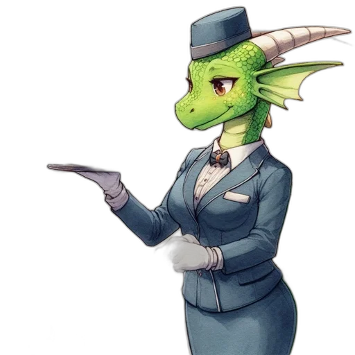 staff, dragon, hat, pixel art transparent PNG cut-out