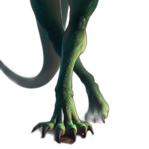 creature, dragon, animal, staff transparent PNG cut-out