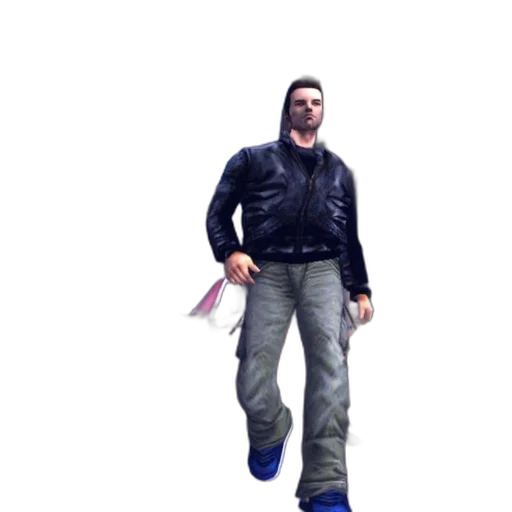 jacket, staff, weapon, animal transparent PNG cut-out